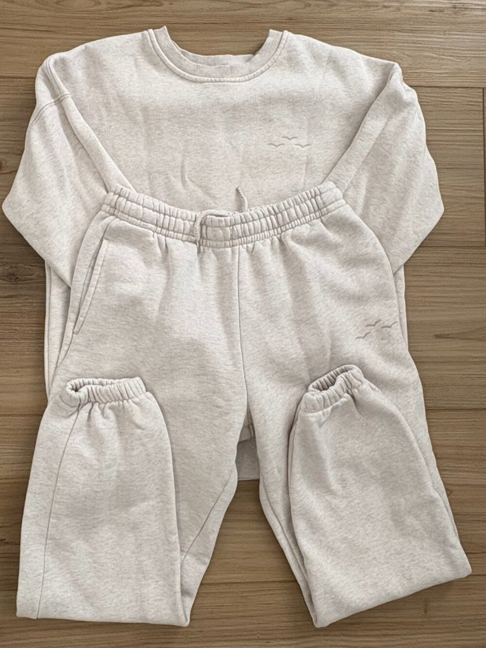Oatmeal Matching Sweatsuit Set | Lazypants
